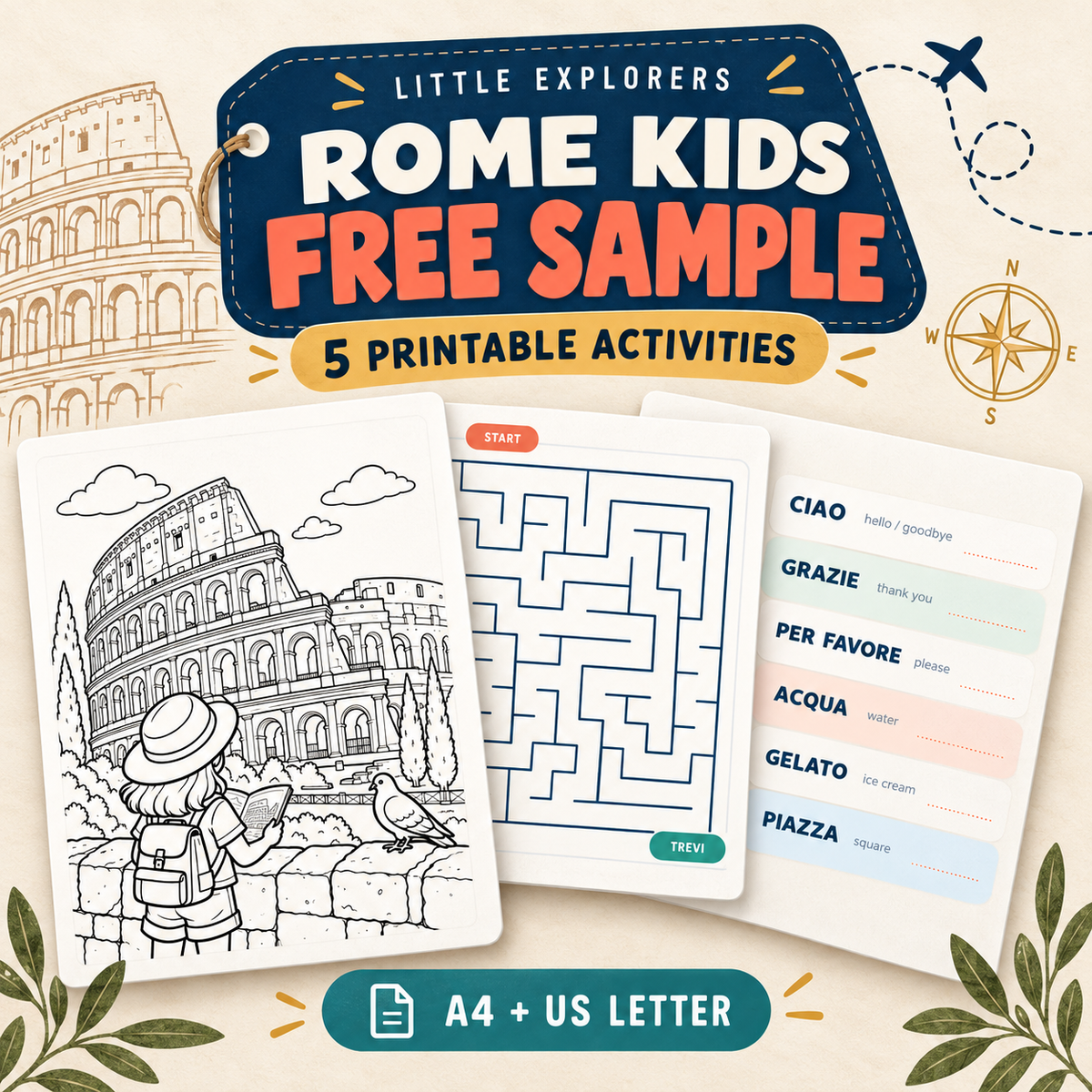 Rome Kids Free Sample