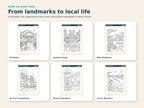 Rome Coloring Book - more Rome landmarks