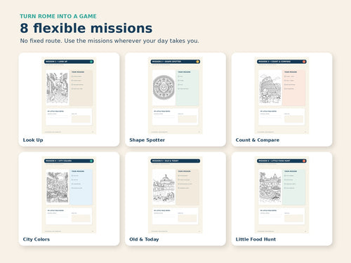 Rome Scavenger Hunt - eight flexible missions